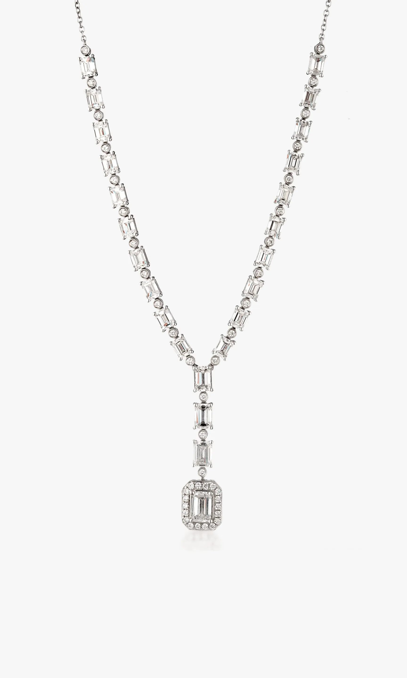 Love At First Sight Lariat Necklace 7.25 Carats sold by Generation Love product image thumbnail 2