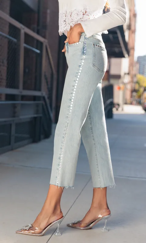 Han Stud Jeans sold by Generation Love