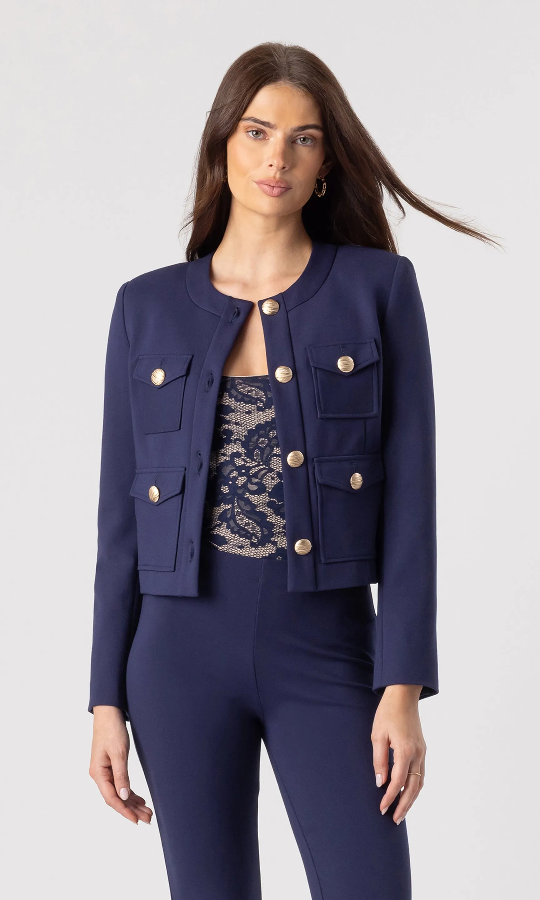 Siena Ponte Jacket sold by Generation Love product image thumbnail 4