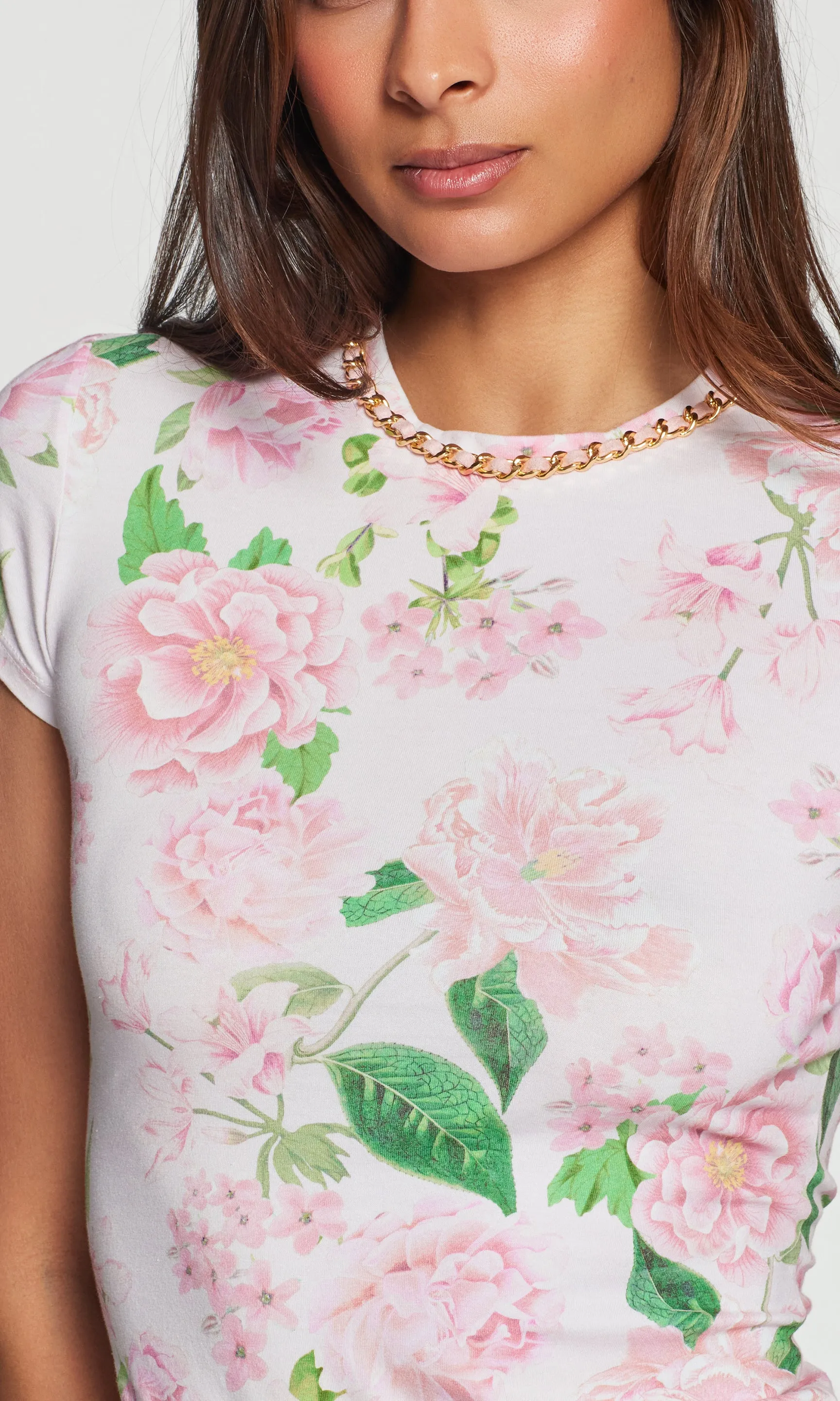 Tate Floral Chain Top sold by Generation Love product image thumbnail 5
