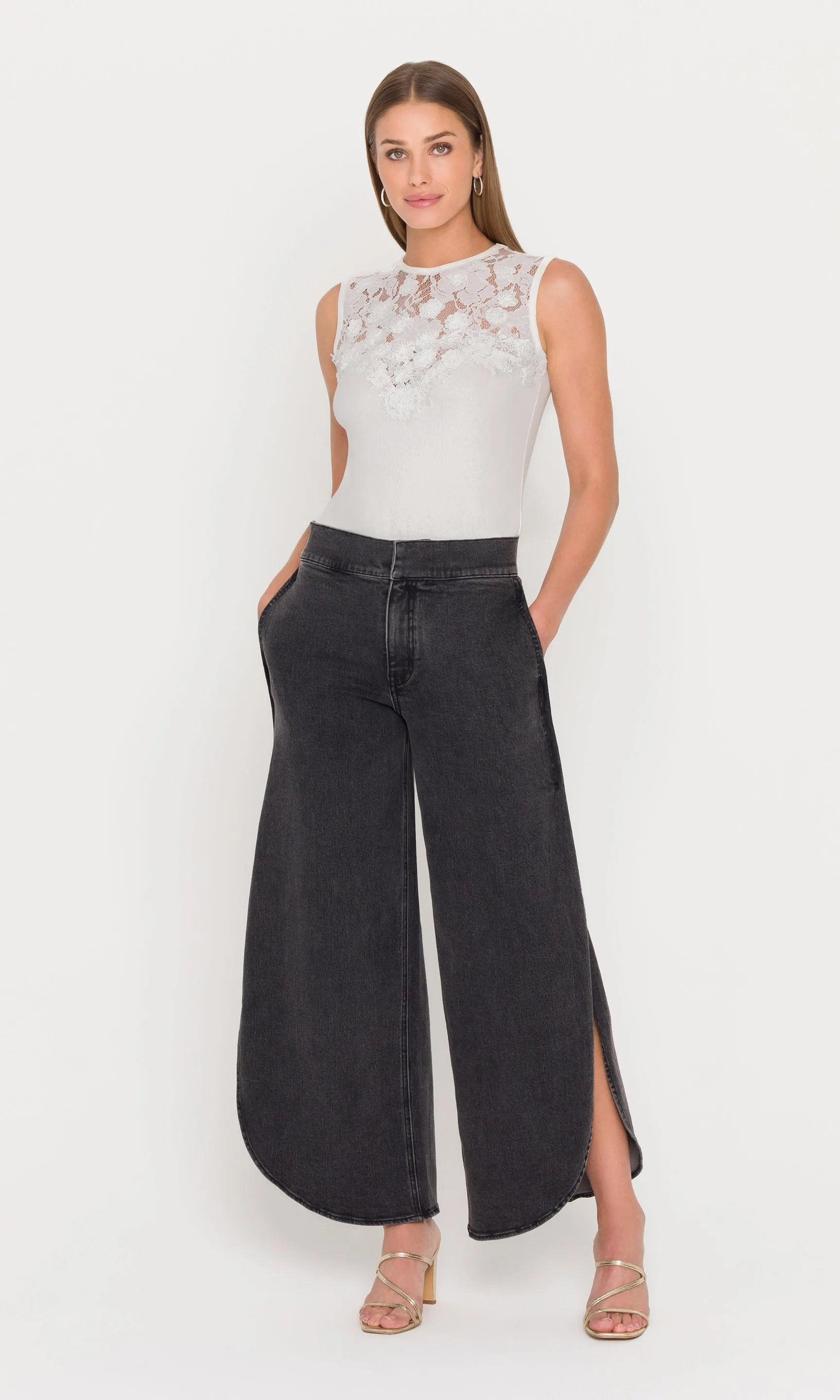 Trina 3D Lace Combo Top sold by Generation Love product image thumbnail 4