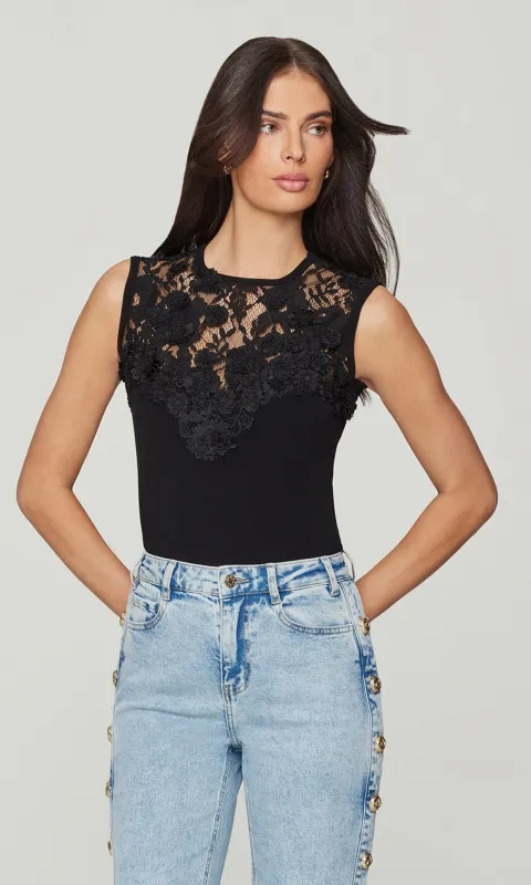 Trina 3D Lace Combo Top made by Generation Love