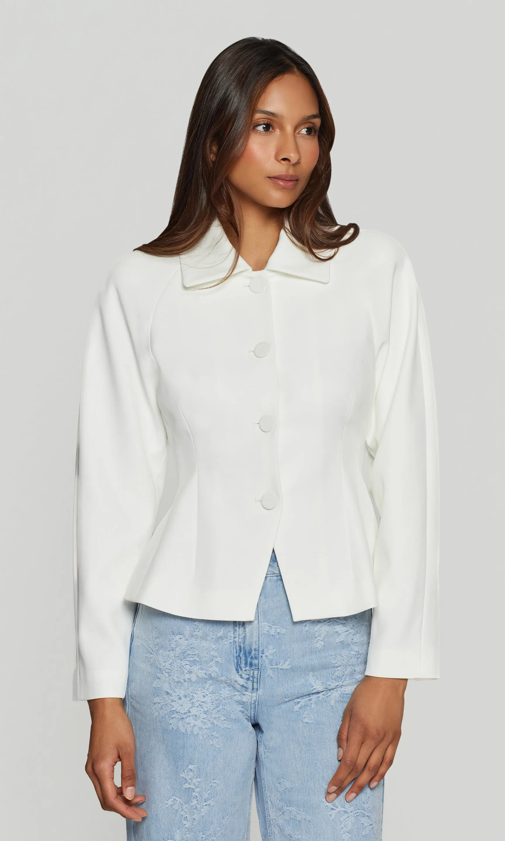 Saskia Crepe Jacket sold by Generation Love