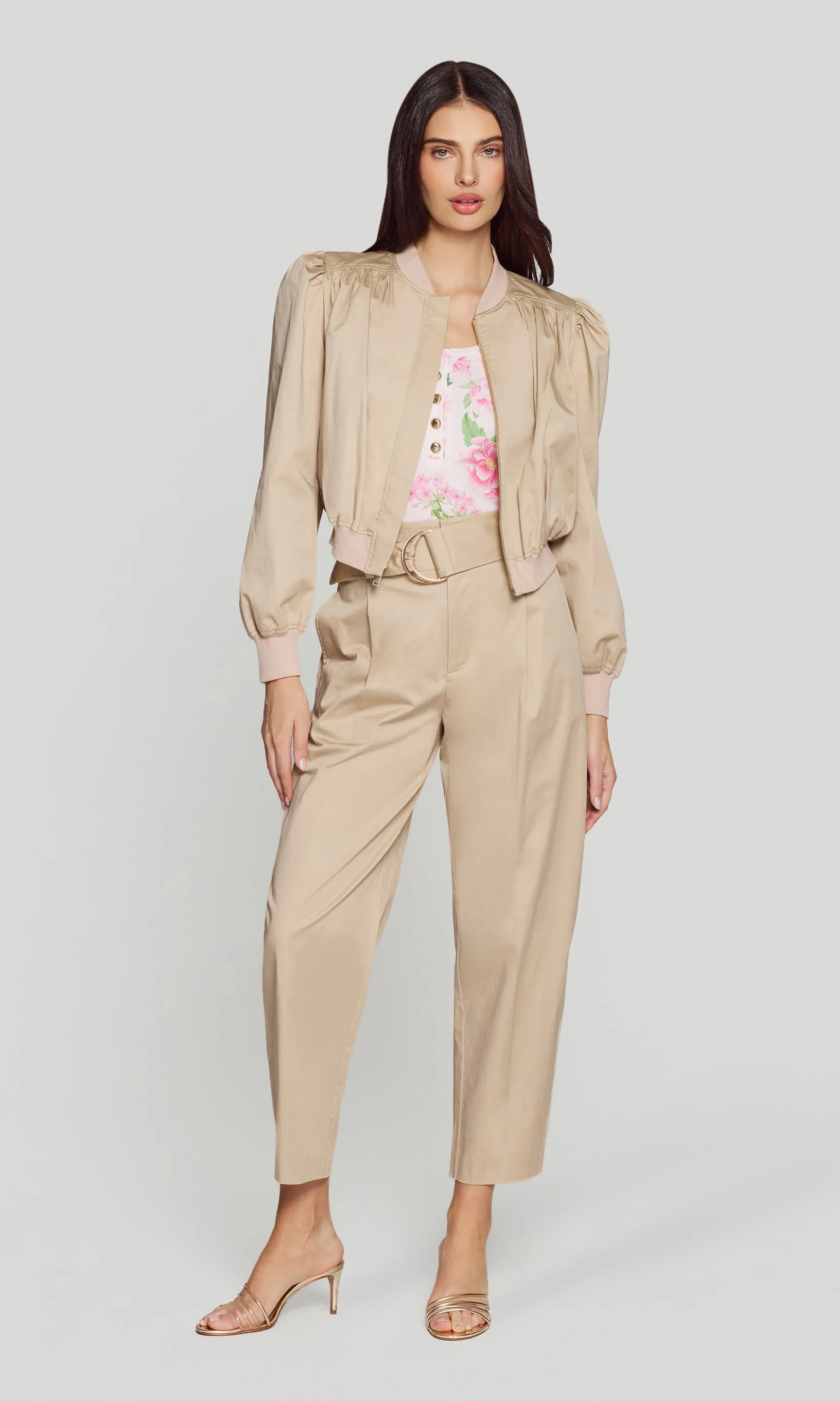 Sariah Cotton Sateen Bomber sold by Generation Love product image thumbnail 4