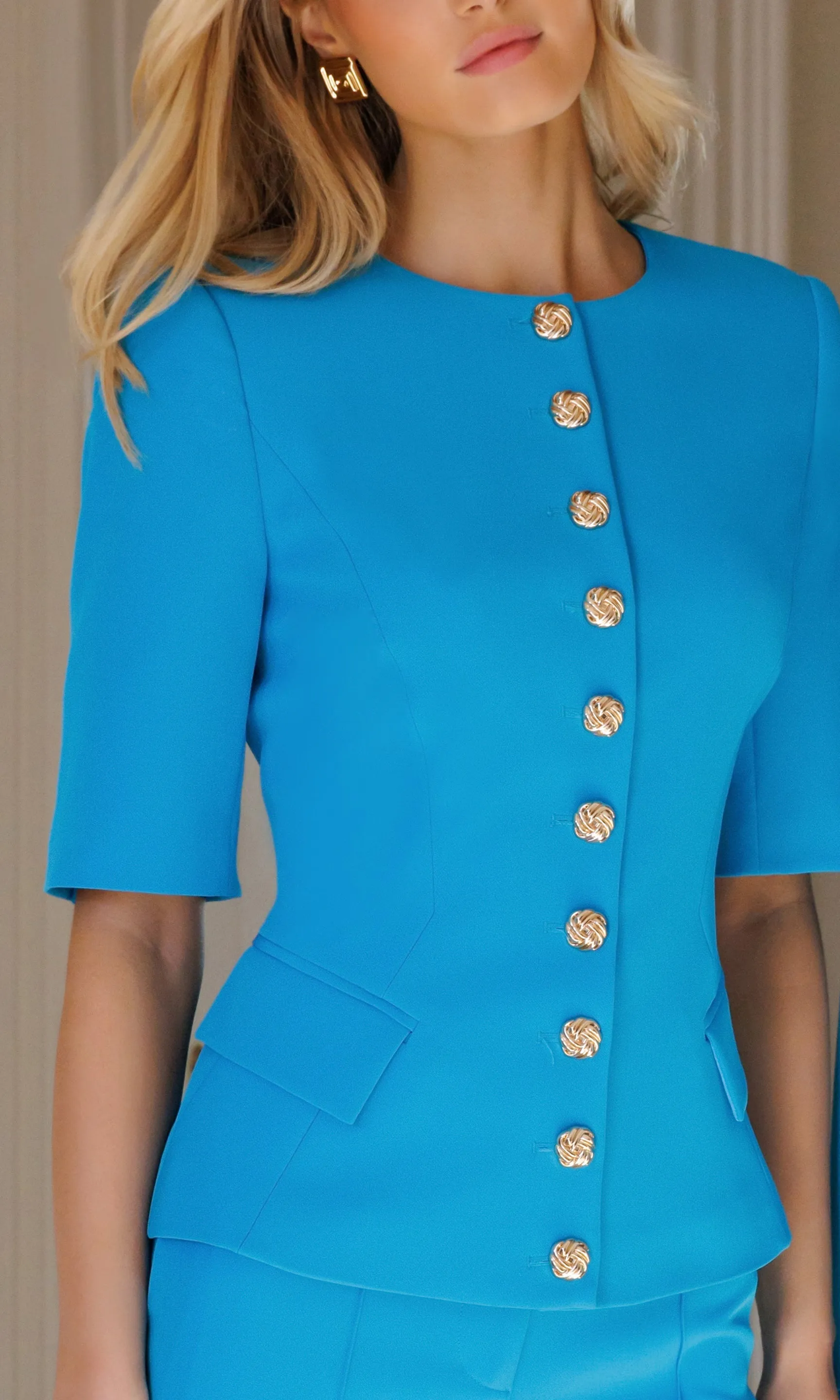 Adriana Crepe Jacket sold by Generation Love product image thumbnail 2