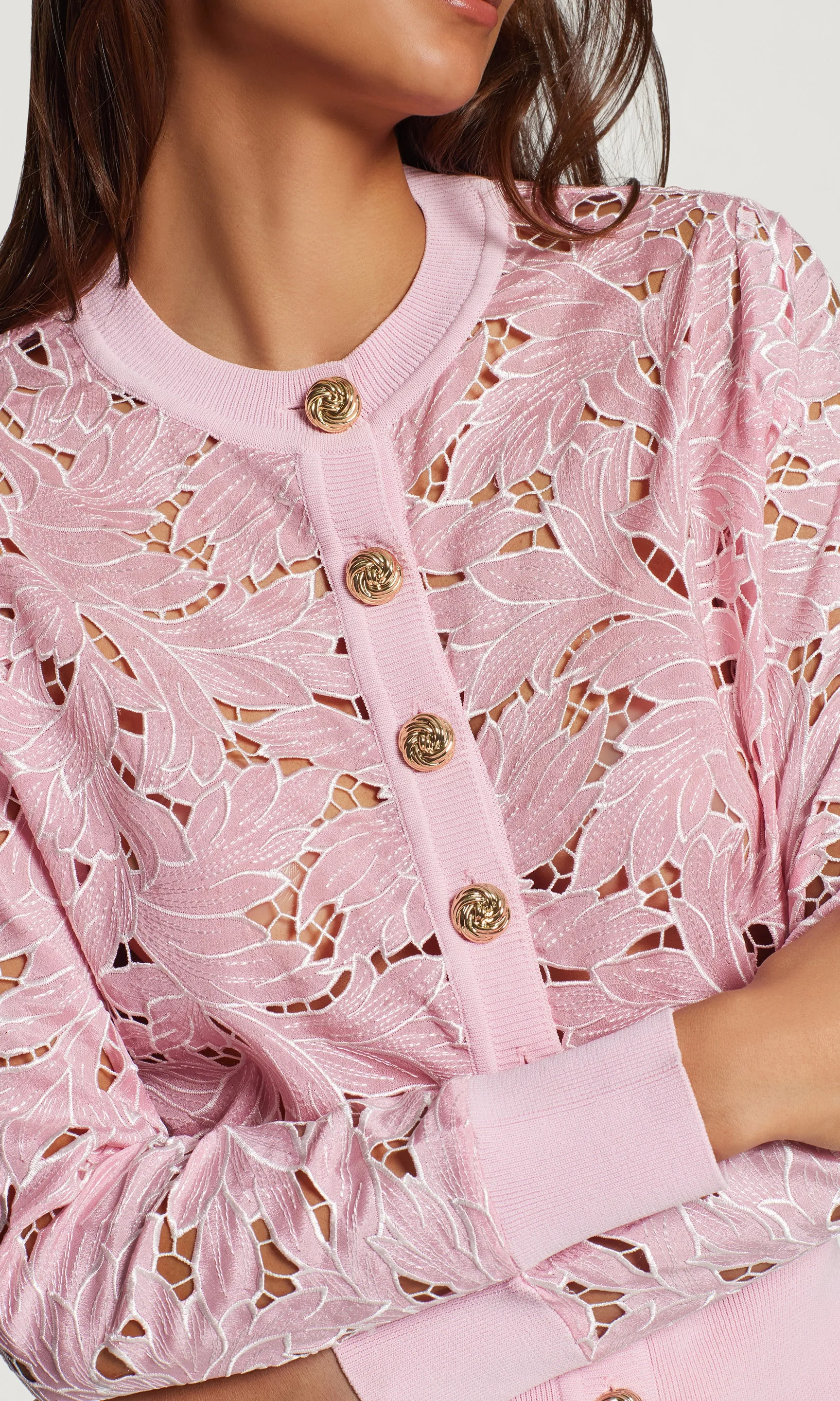 Erin Embroidered Georgette Cardigan sold by Generation Love product image thumbnail 5