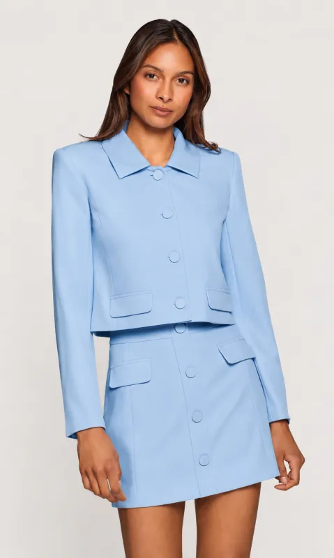 Luella Crepe Jacket made by Generation Love