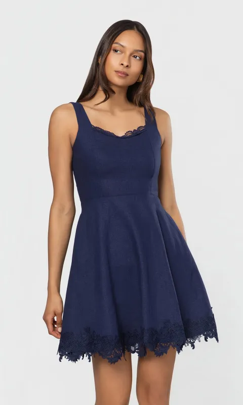 Ivy Linen Dress made by Generation Love