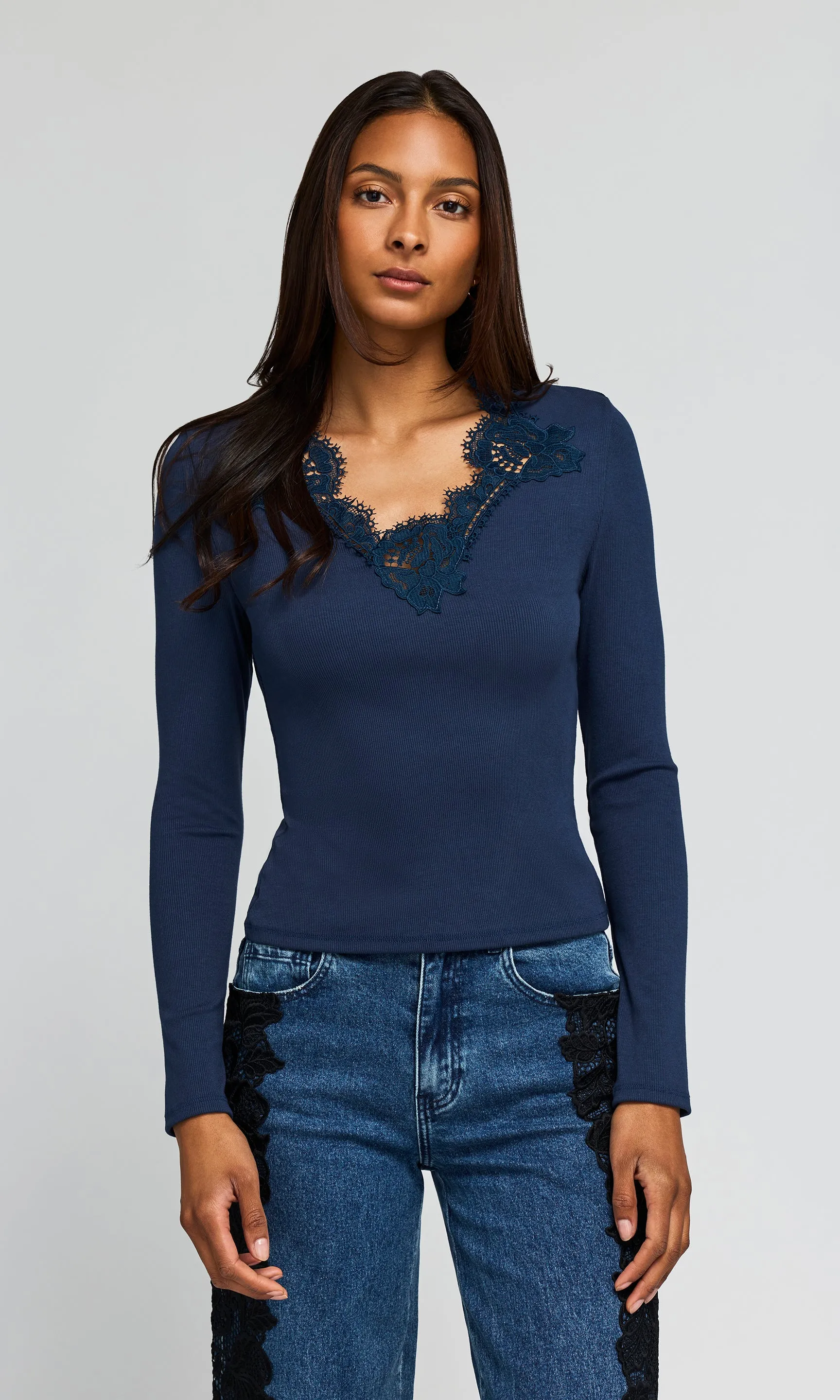Lady Lace Combo Top sold by Generation Love