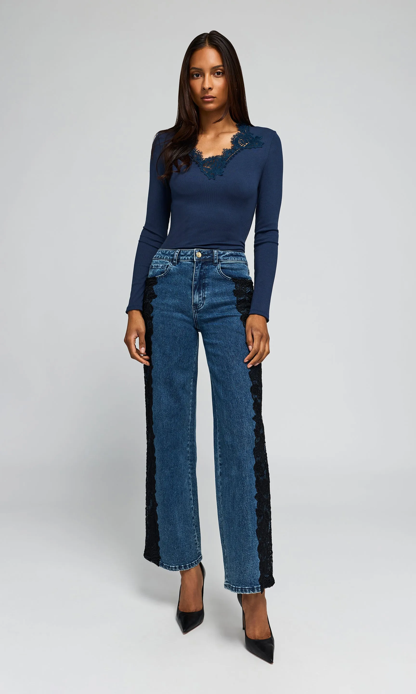 Lady Lace Combo Top sold by Generation Love product image thumbnail 4