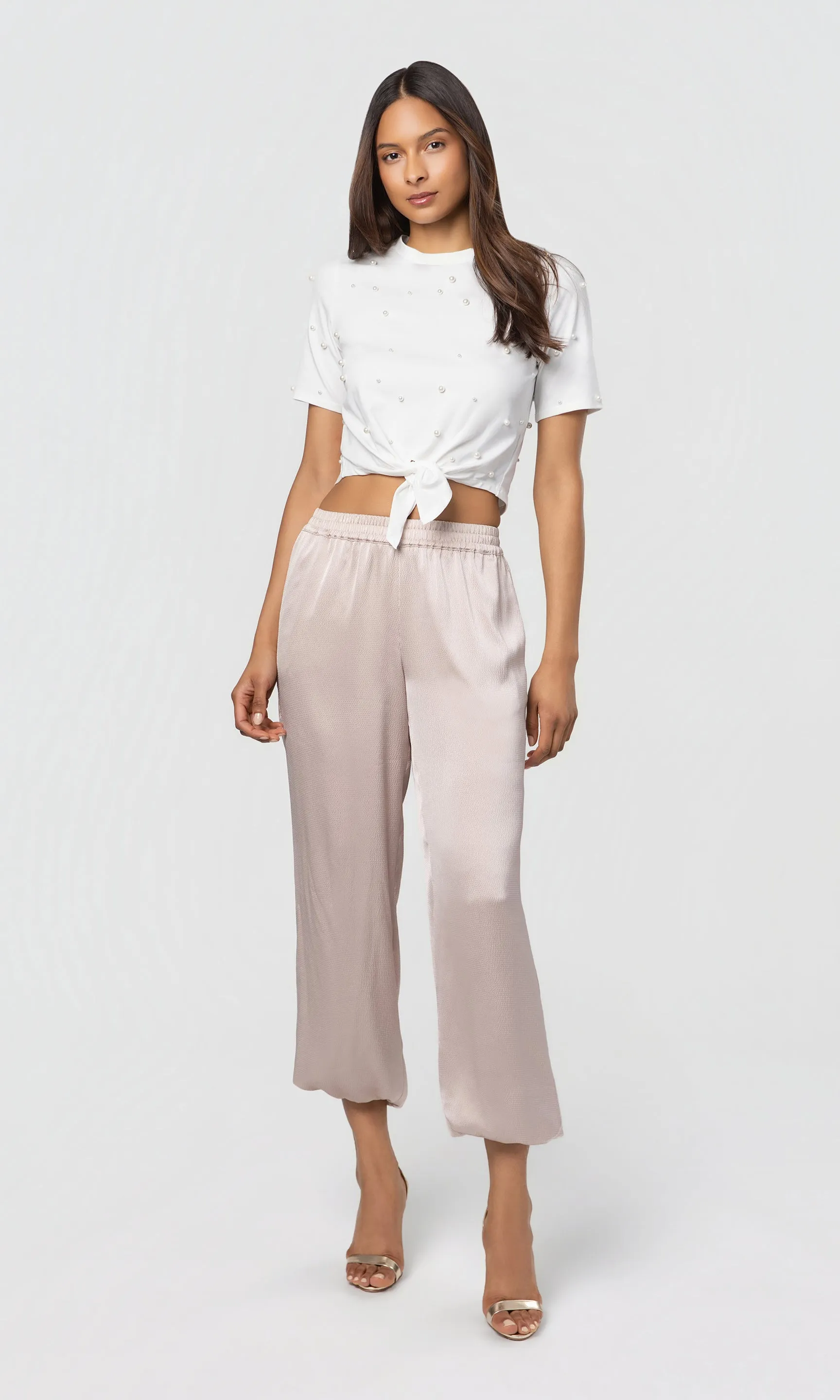 Yuki Hammered Satin Bubble Pants sold by Generation Love product image thumbnail 4