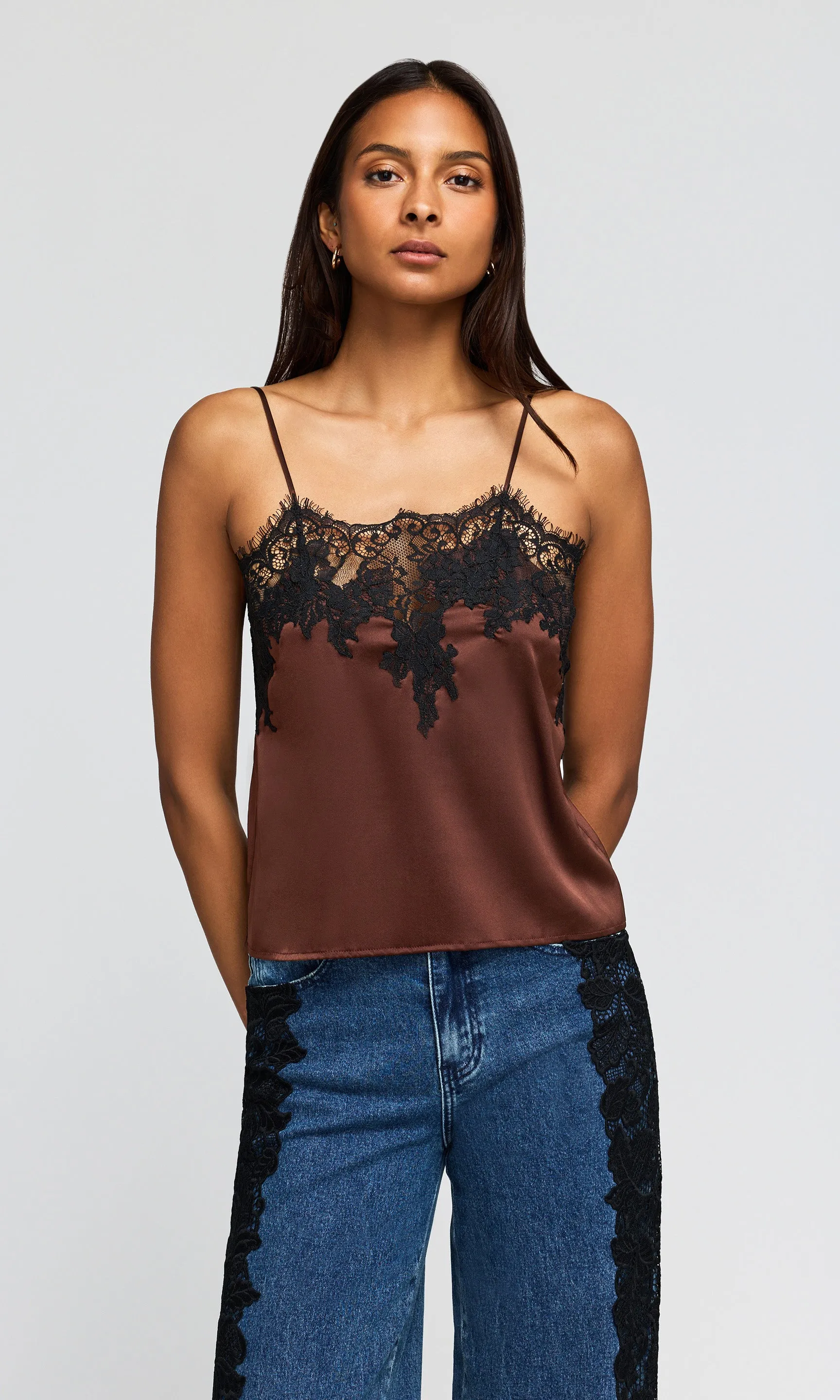 Aliza Lace Combo Cami sold by Generation Love product image thumbnail 4