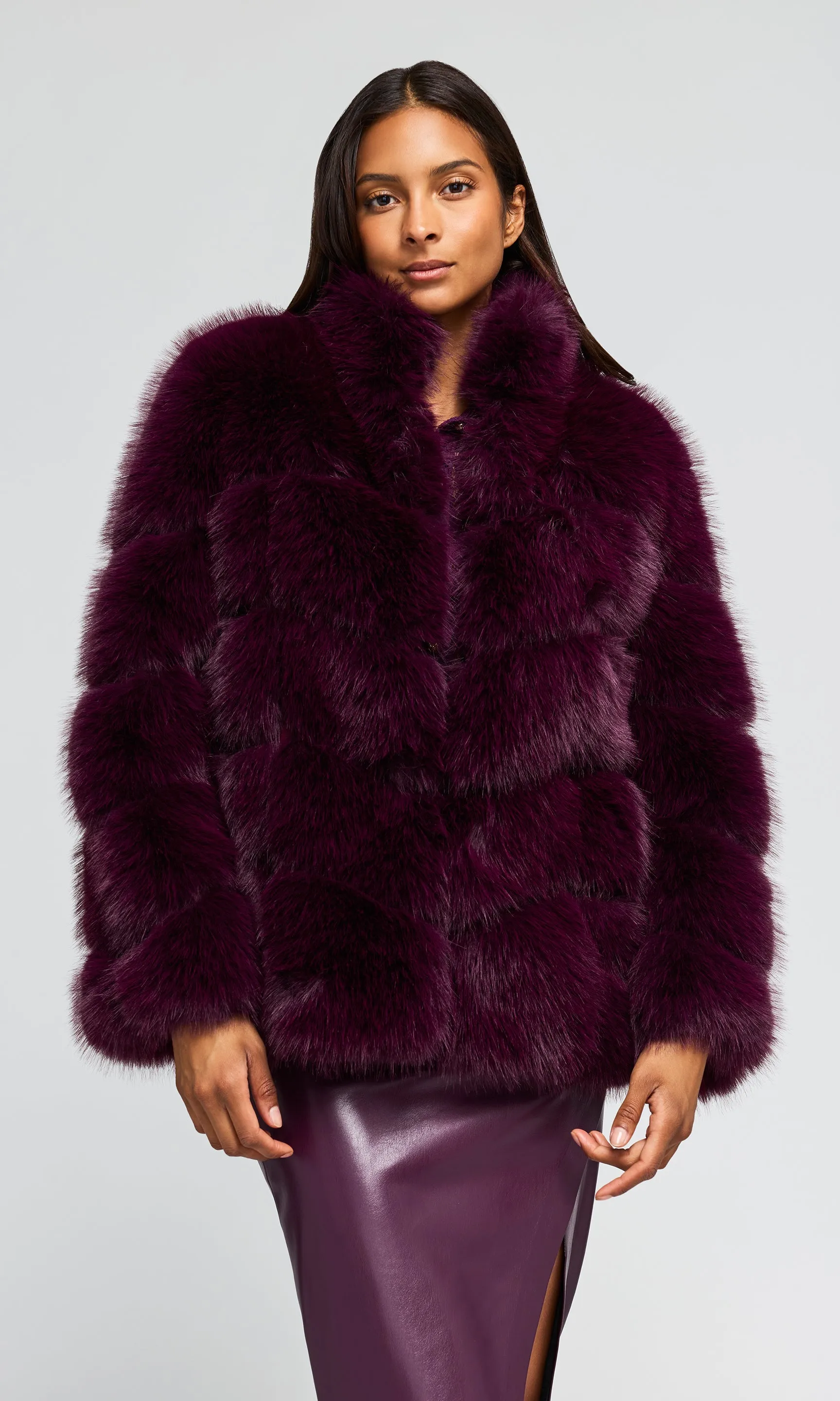 Louisa Faux Fur Jacket sold by Generation Love product image thumbnail 5