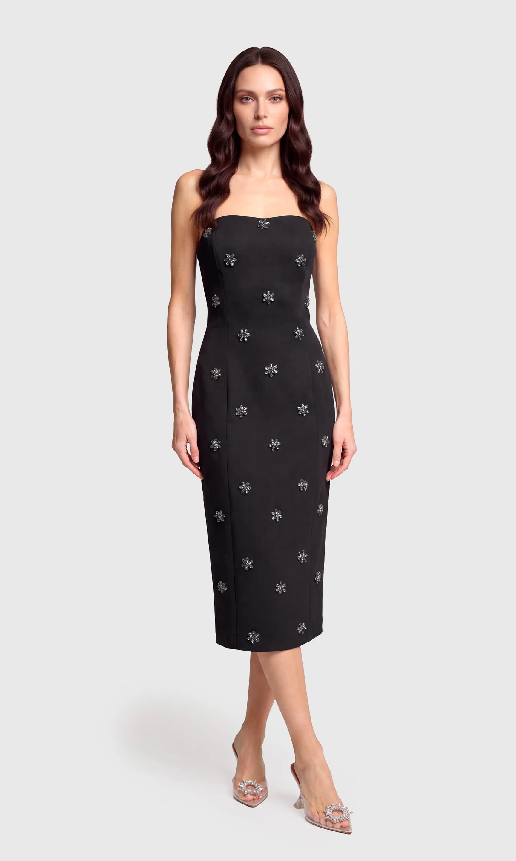 Delina Crystal Dress sold by Generation Love product image thumbnail 3