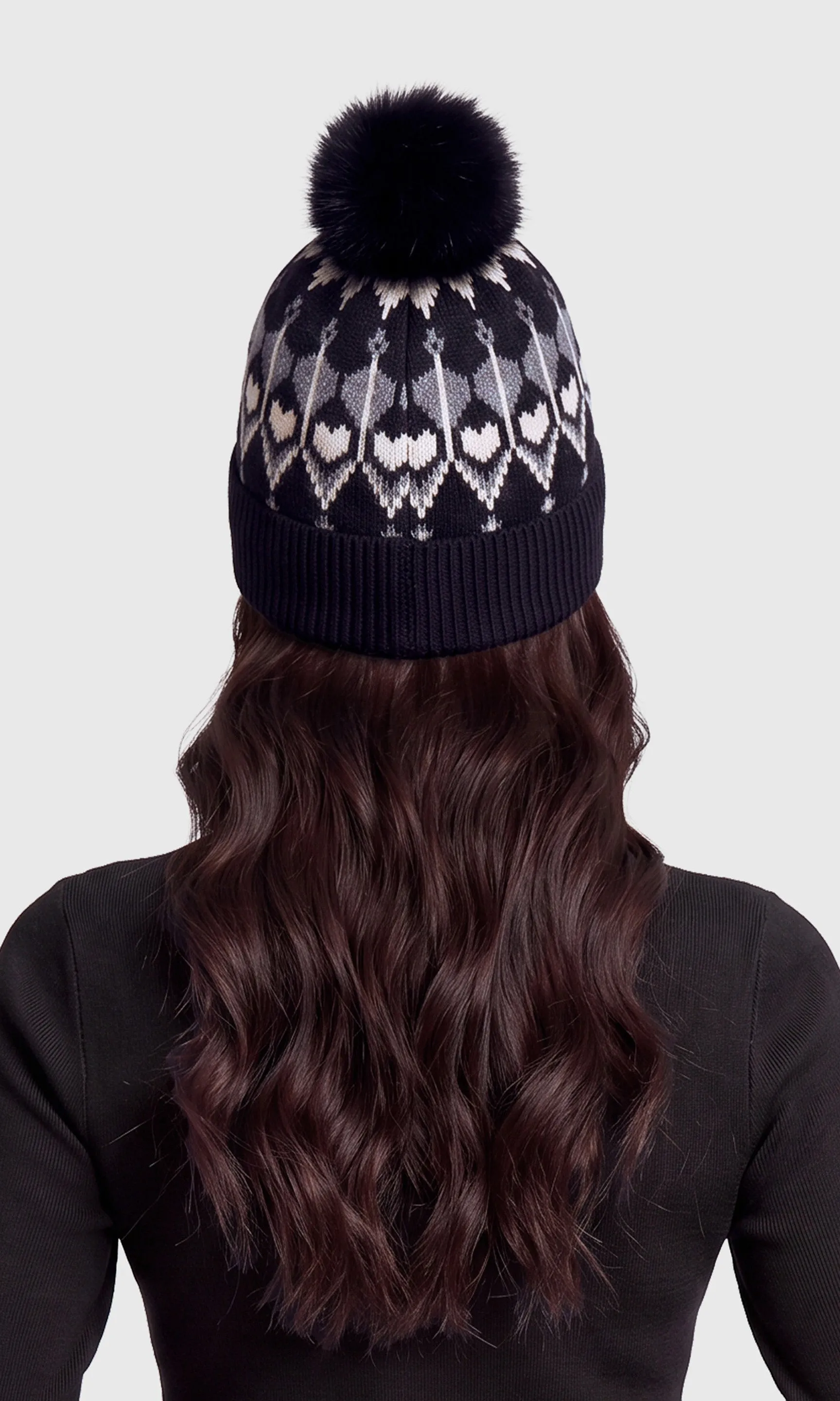 Frost Fairisle Beanie sold by Generation Love product image thumbnail 4