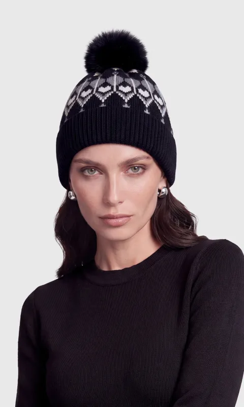 Frost Fairisle Beanie made by Generation Love