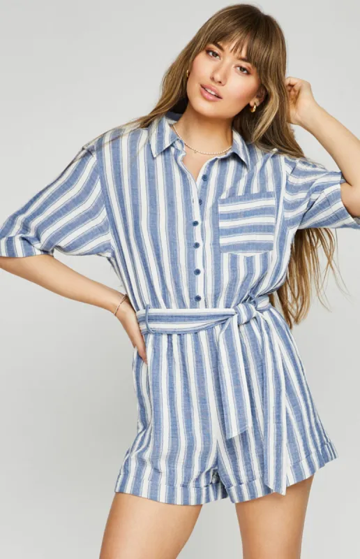 Imogene Romper made by Gentle Fawn