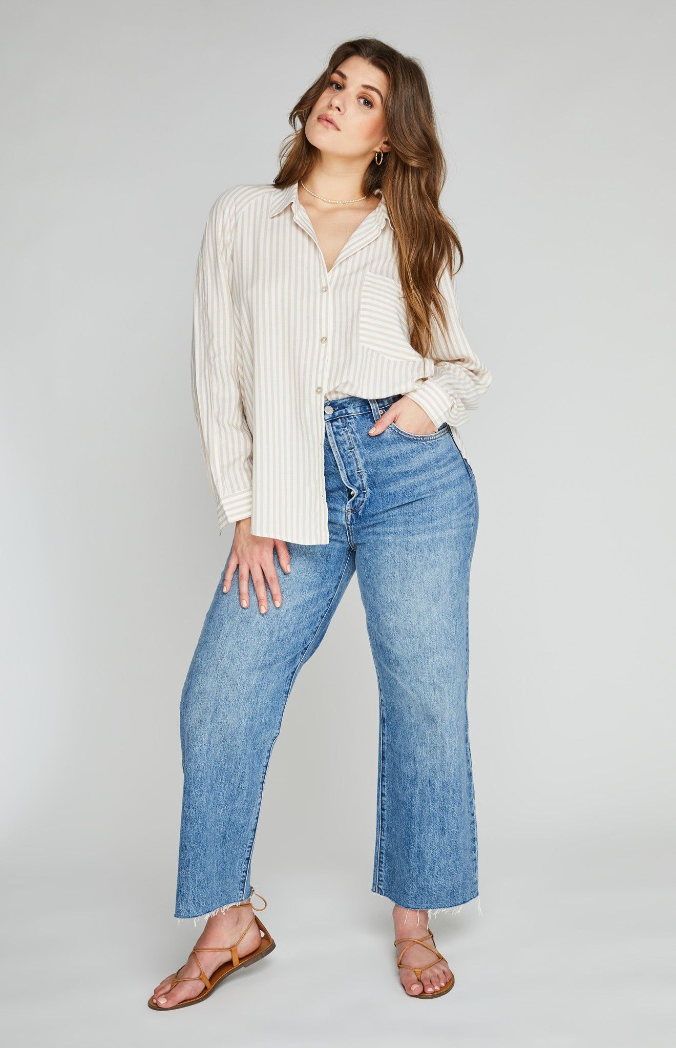 Naomi Button Down Shirt sold by Gentle Fawn product image thumbnail 4