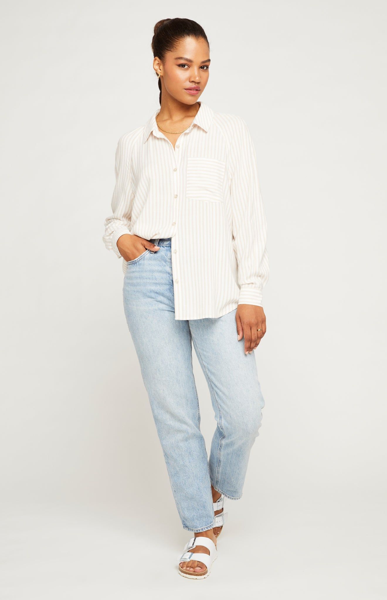 Naomi Button Down Shirt sold by Gentle Fawn product image thumbnail 2