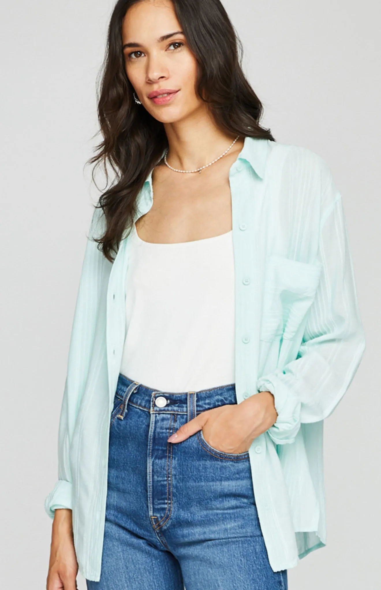 Paige Button Down Shirt sold by Gentle Fawn product image thumbnail 3