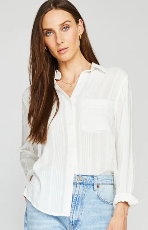 Paige Button Down Shirt made by Gentle Fawn