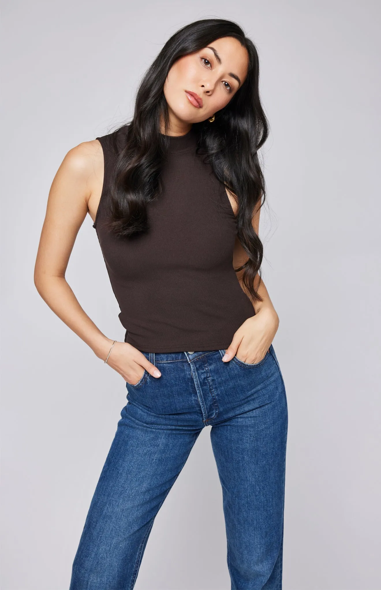 Suri Ribbed Tank sold by Gentle Fawn product image thumbnail 2