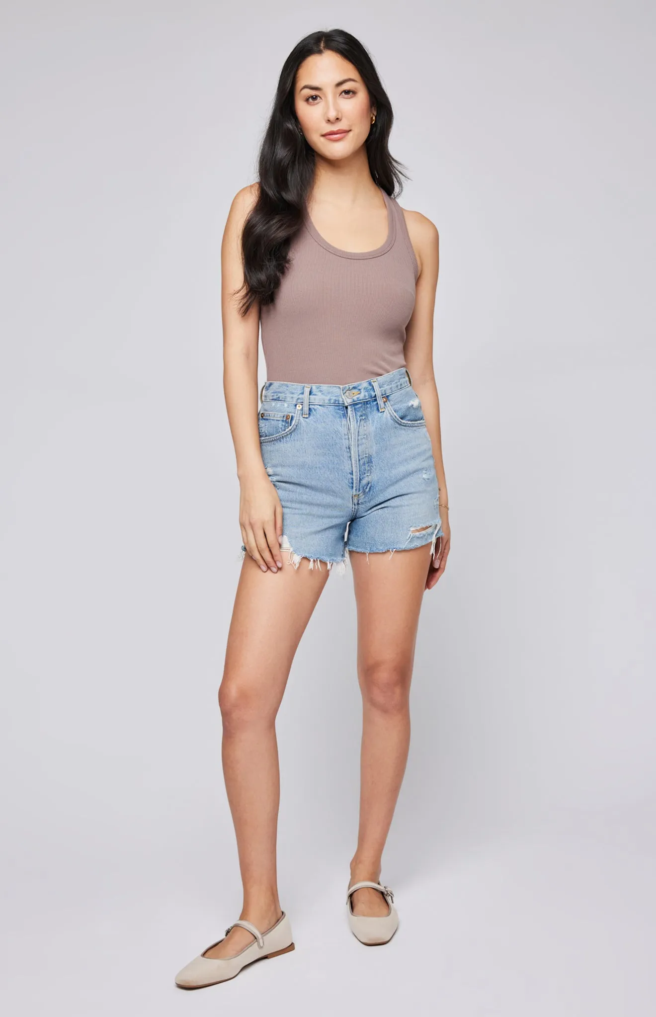 Bowen Ribbed Tank Top sold by Gentle Fawn