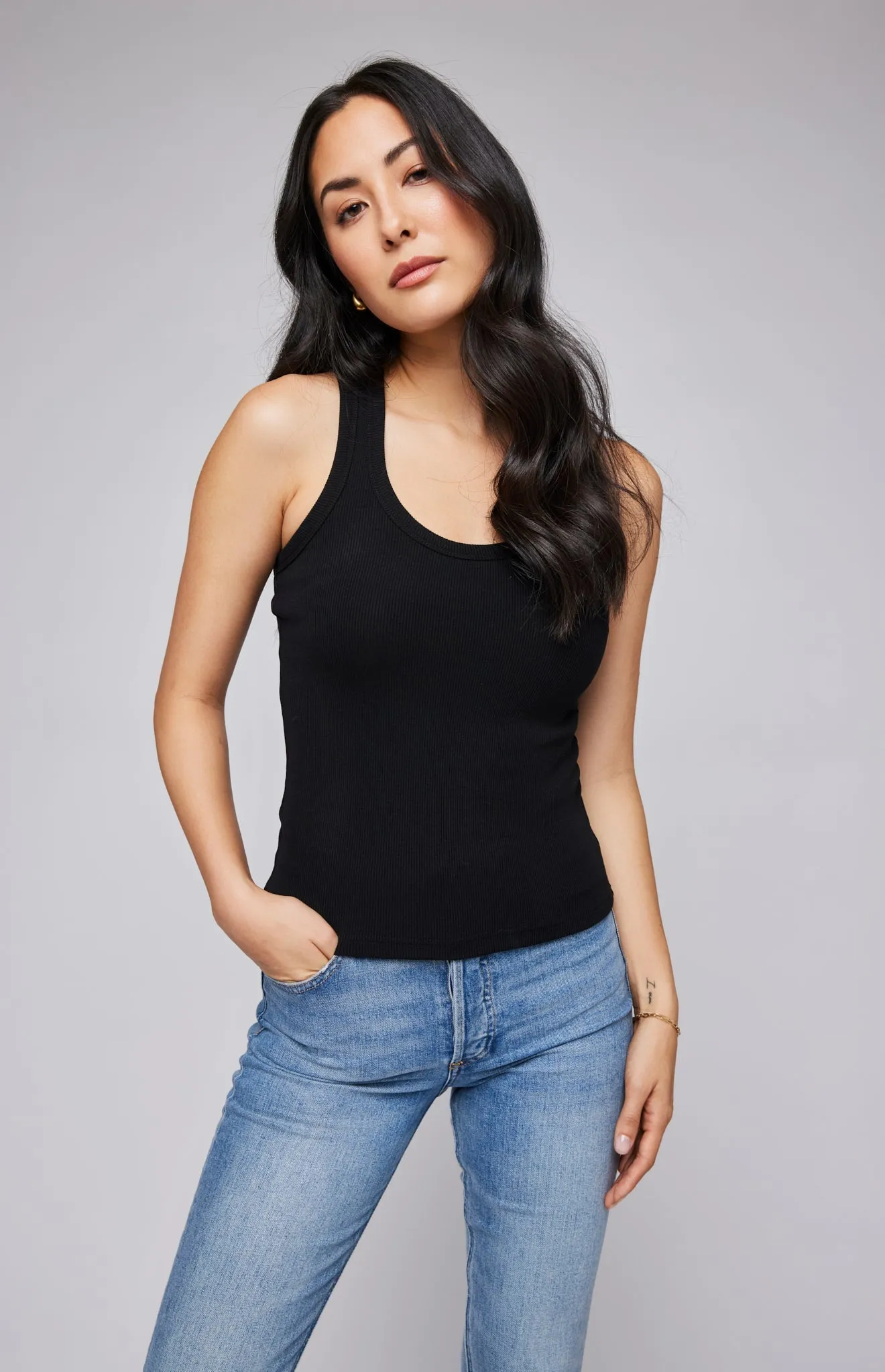 Bowen Ribbed Tank Top sold by Gentle Fawn product image thumbnail 4