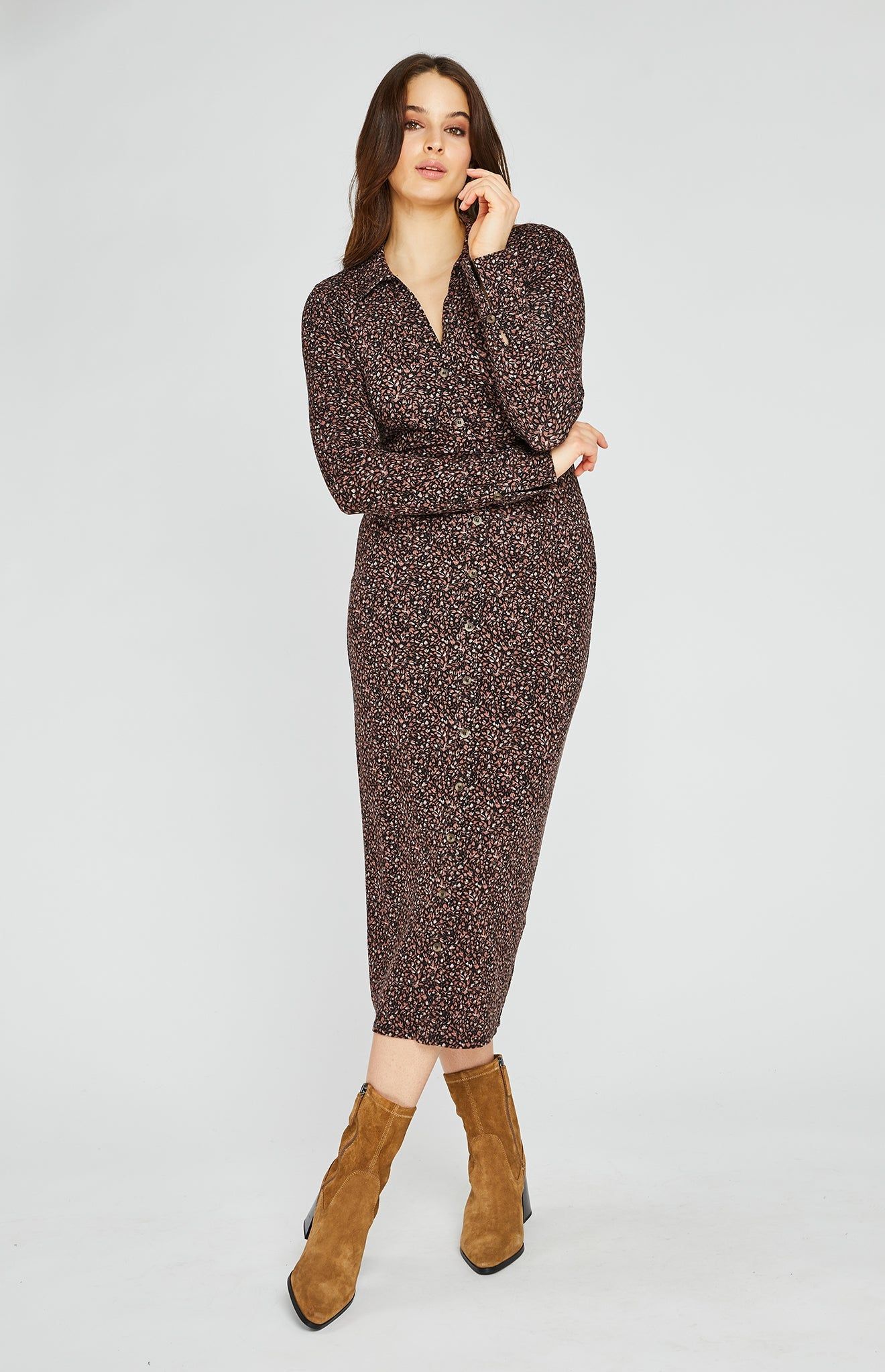 Eliza Midi Dress sold by Gentle Fawn