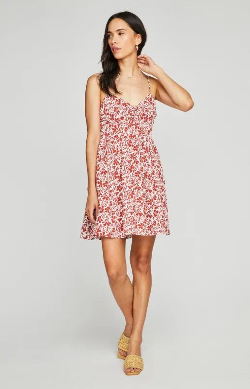 Rory Floral Mini Dress sold by Gentle Fawn