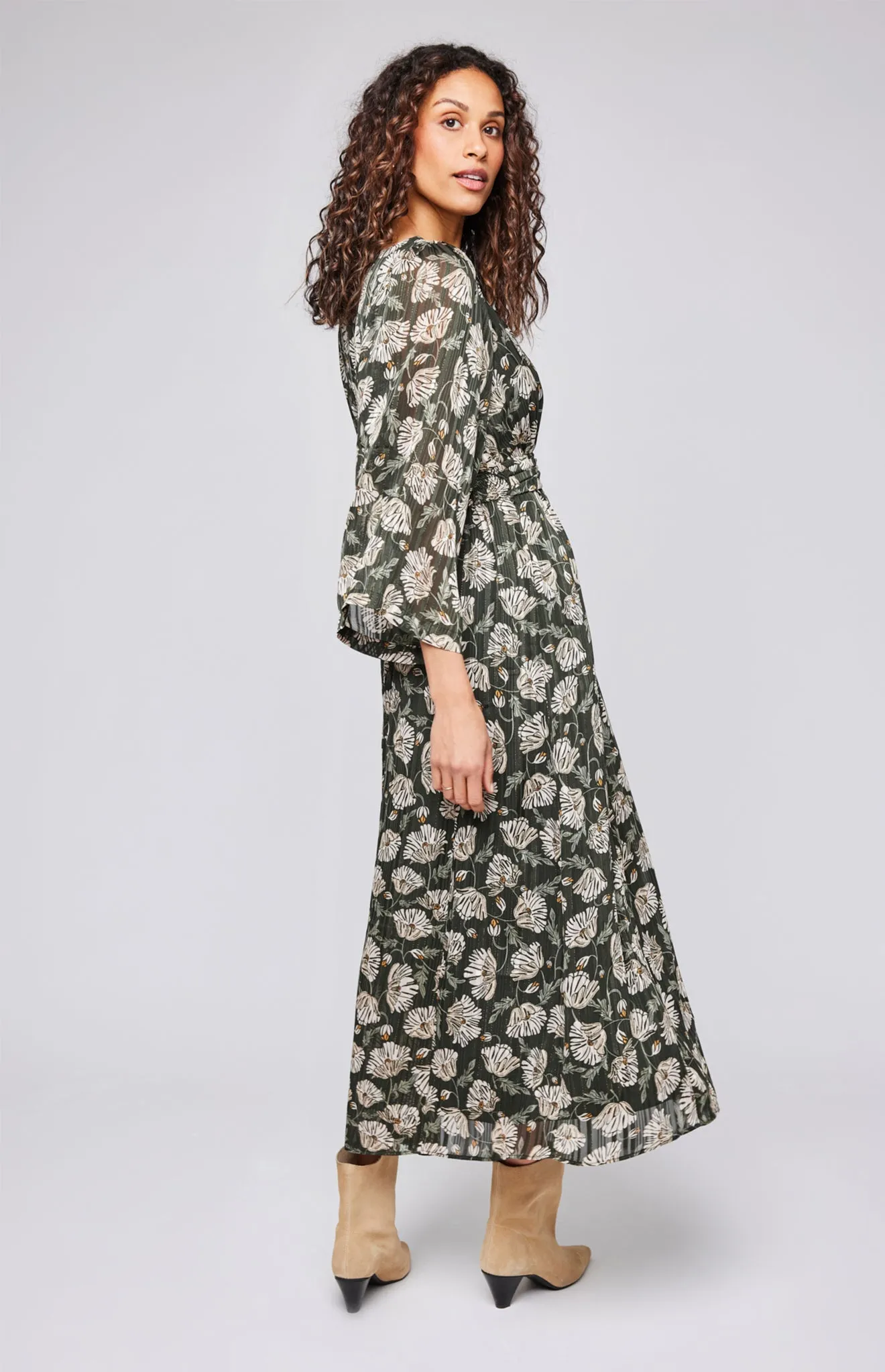 Fabienne Floral Midi Dress sold by Gentle Fawn product image thumbnail 2
