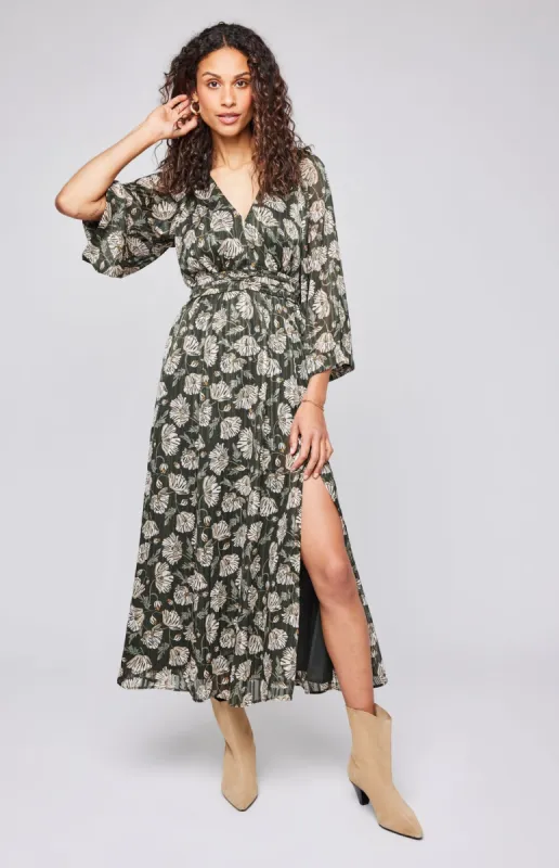 Fabienne Floral Midi Dress sold by Gentle Fawn