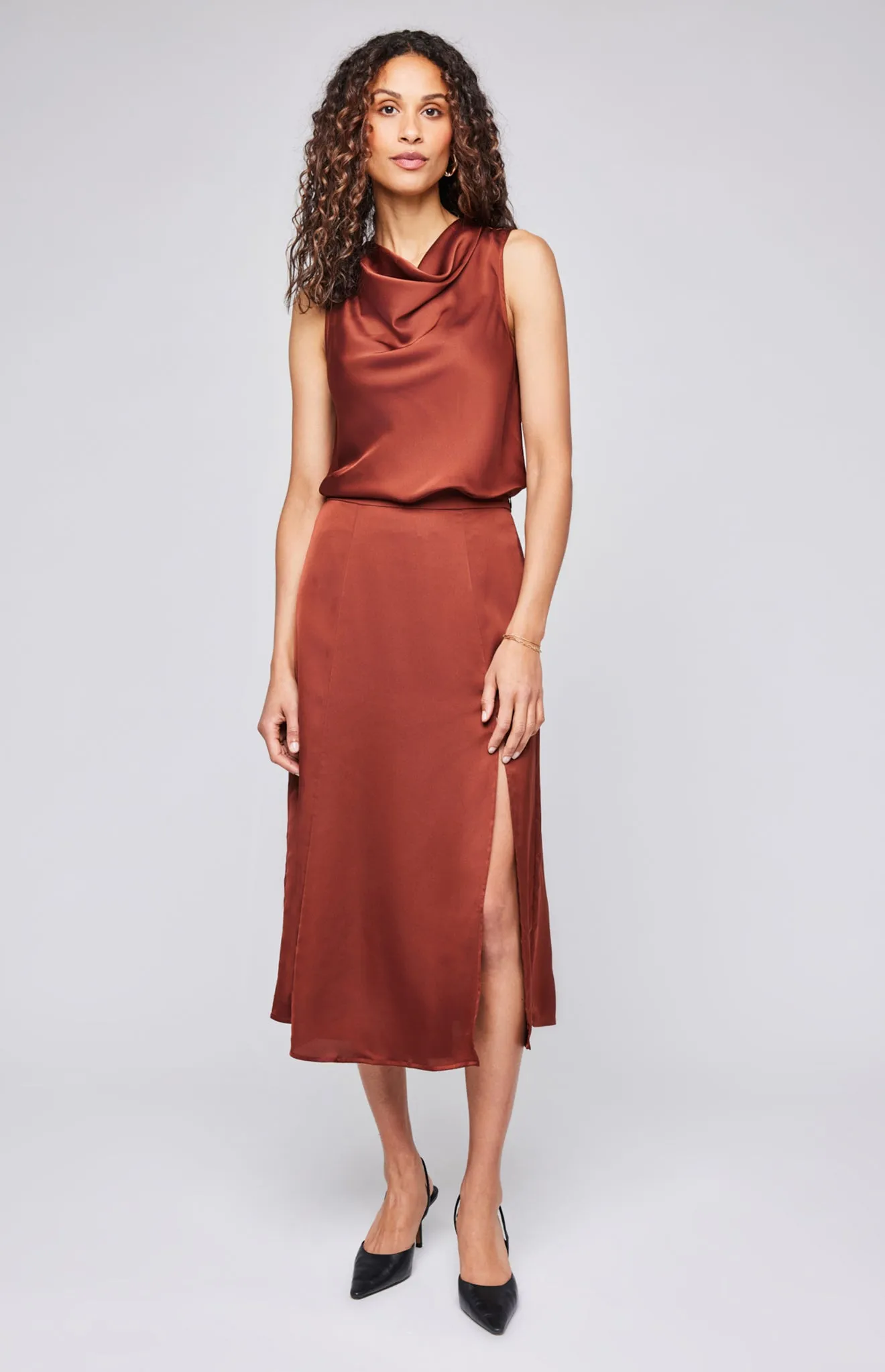 Maya Satin Tank sold by Gentle Fawn product image thumbnail 3