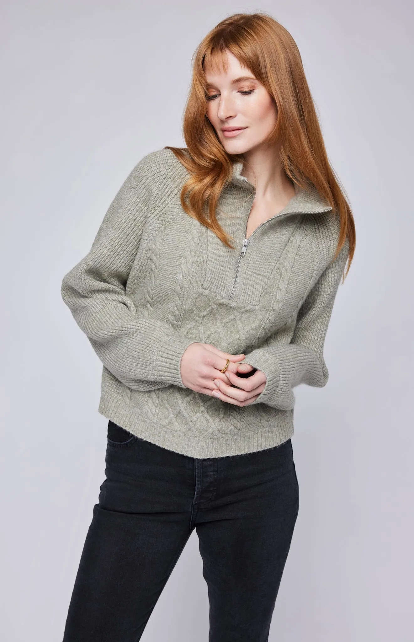 Georgie Half-Zip Pullover Sweater sold by Gentle Fawn product image thumbnail 5