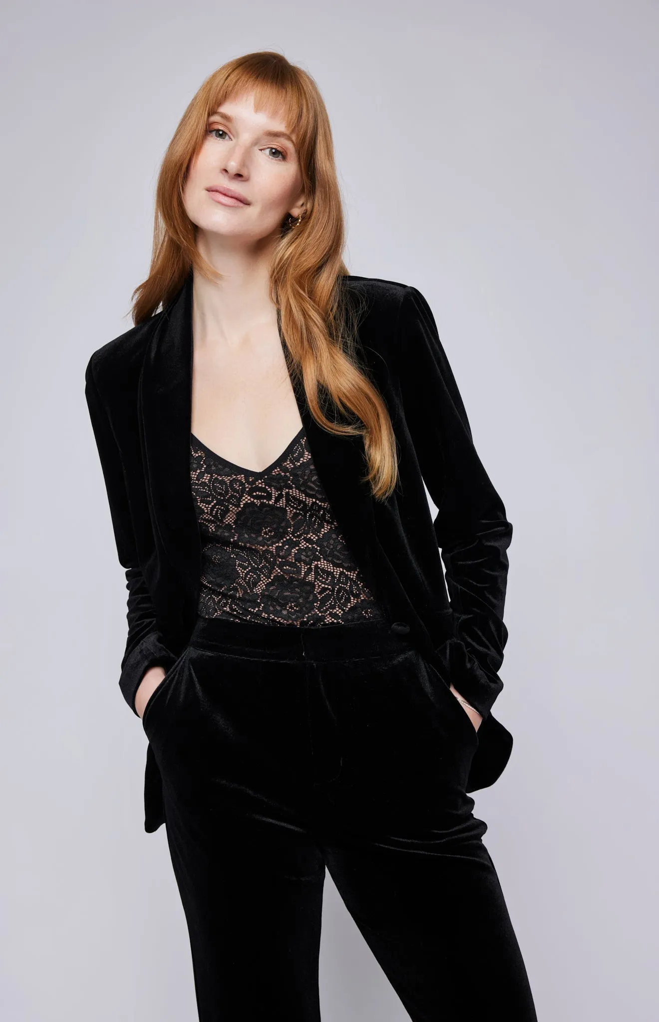 Caroline Velvet Blazer sold by Gentle Fawn product image thumbnail 3