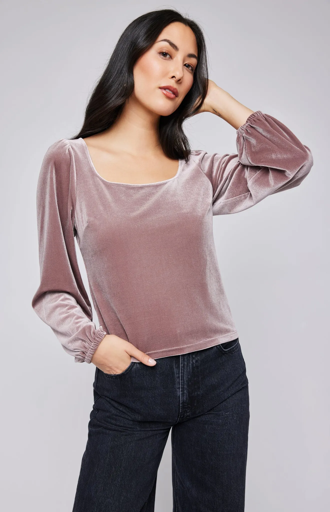 Ariana Velvet Top sold by Gentle Fawn product image thumbnail 4