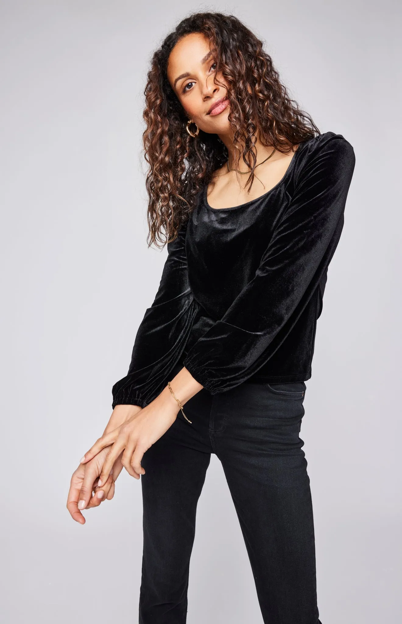 Ariana Velvet Top sold by Gentle Fawn product image thumbnail 2