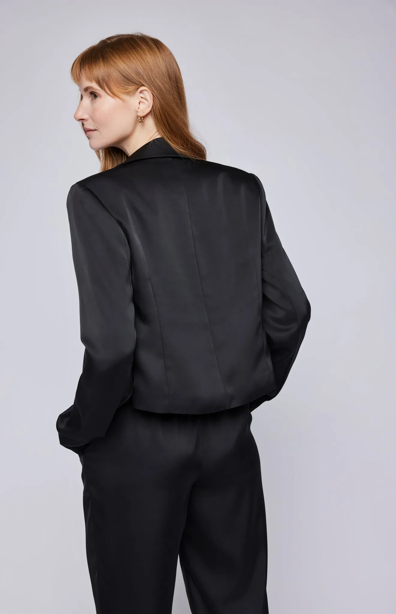 Natalie Satin Blazer sold by Gentle Fawn product image thumbnail 3