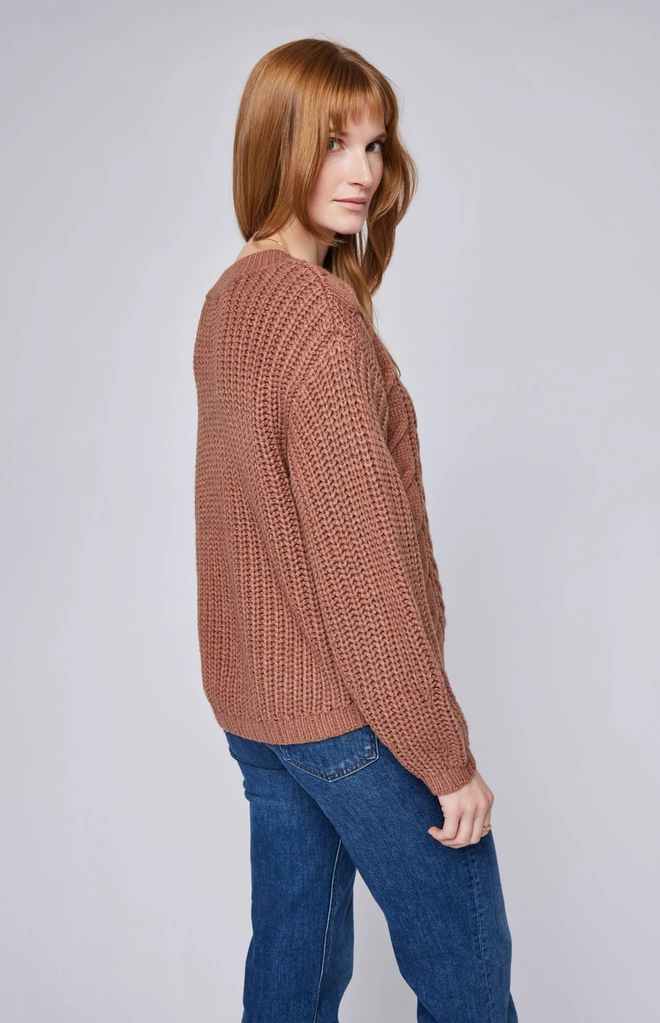 Octavia V-Neck Sweater sold by Gentle Fawn product image thumbnail 5