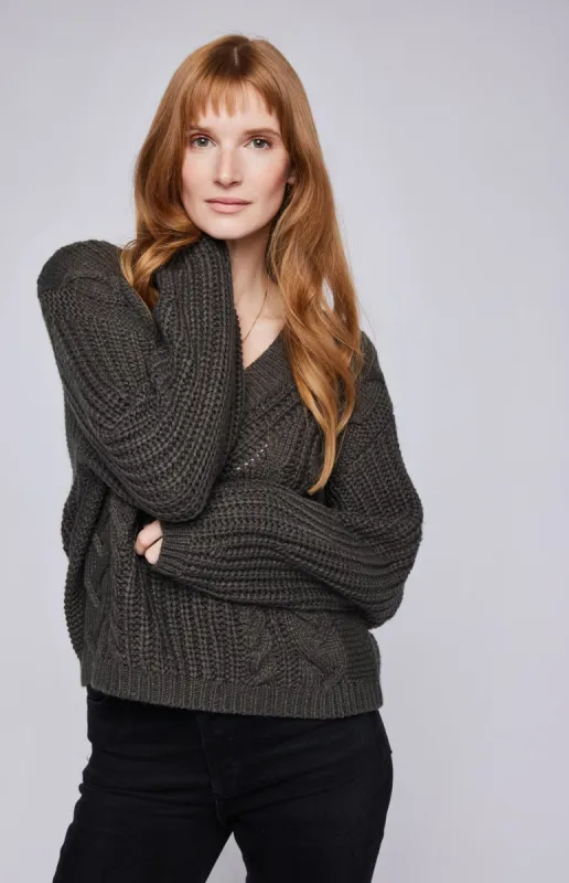 Octavia V-Neck Sweater sold by Gentle Fawn