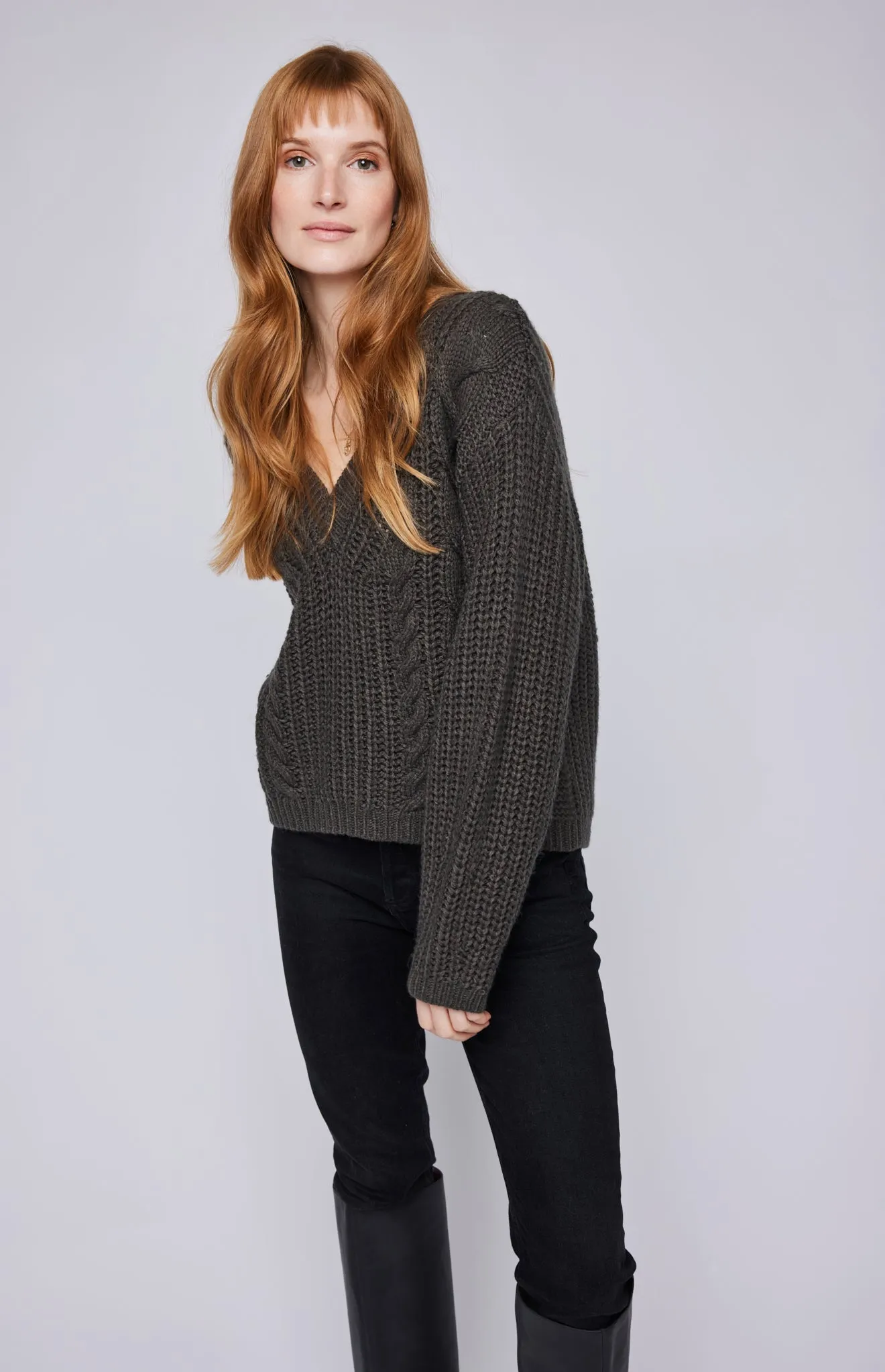 Octavia V-Neck Sweater sold by Gentle Fawn product image thumbnail 2