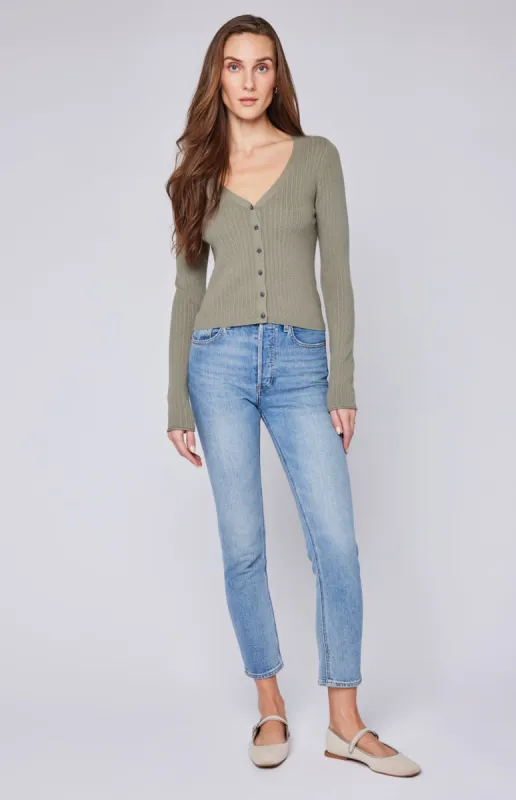 Mia V-Neck Pullover Top made by Gentle Fawn