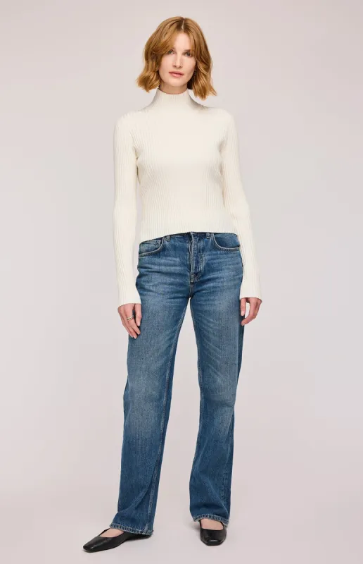 Arlen Ribbed Knit Top made by Gentle Fawn