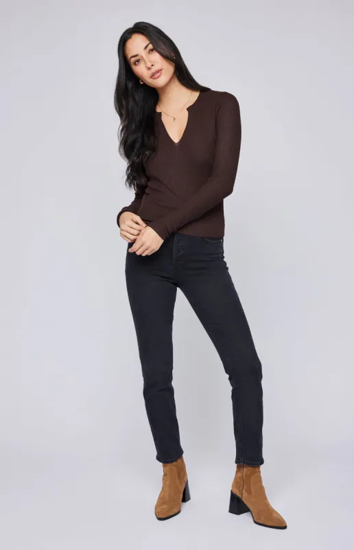 Olympia V-Neck Sweater sold by Gentle Fawn