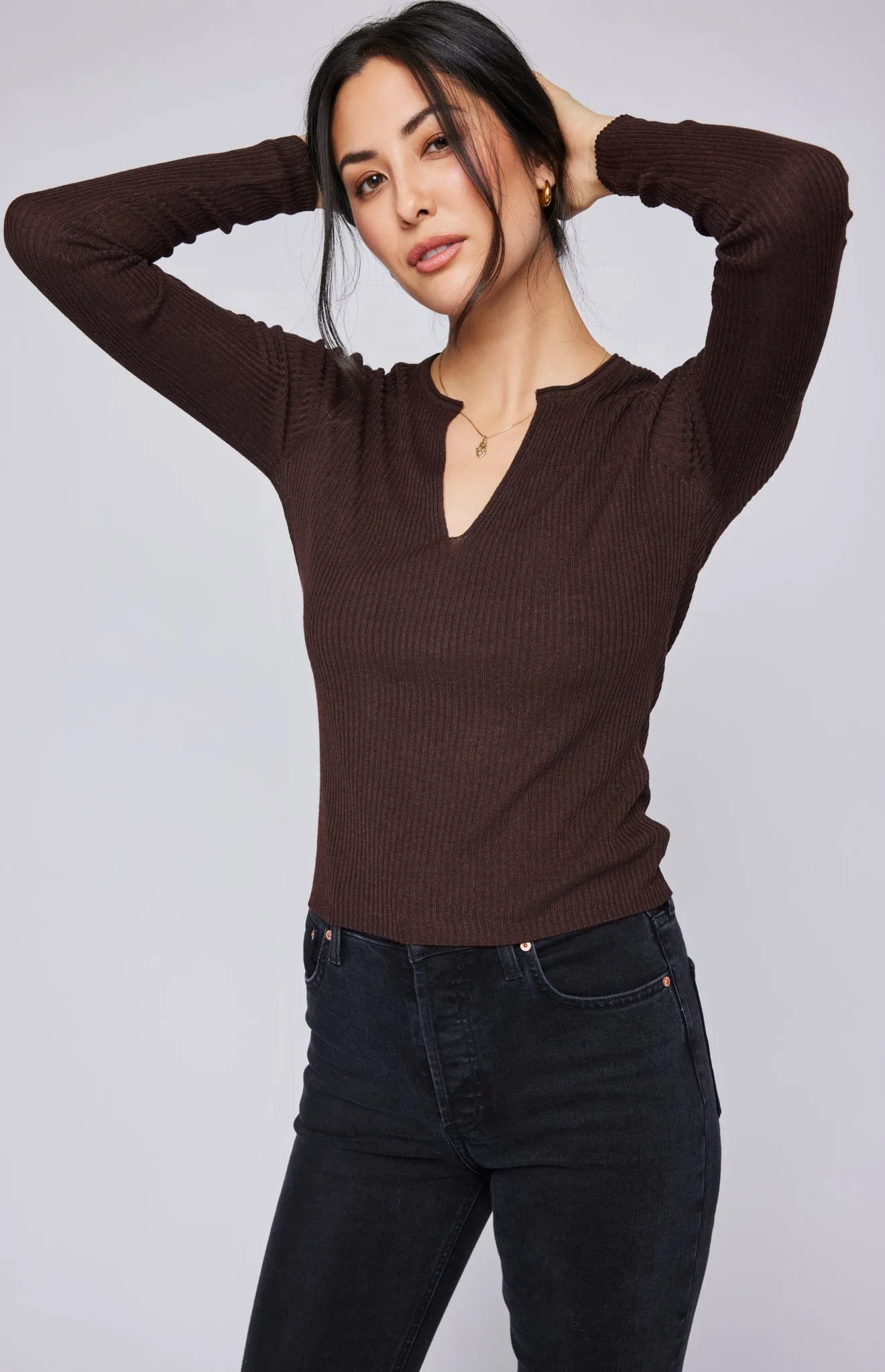 Olympia V-Neck Sweater sold by Gentle Fawn product image thumbnail 2