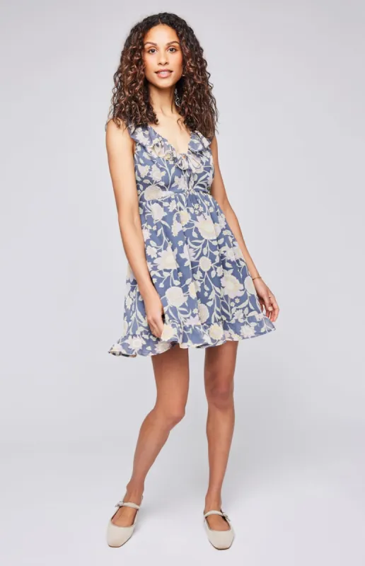 Cecilia Floral Mini Dress sold by Gentle Fawn