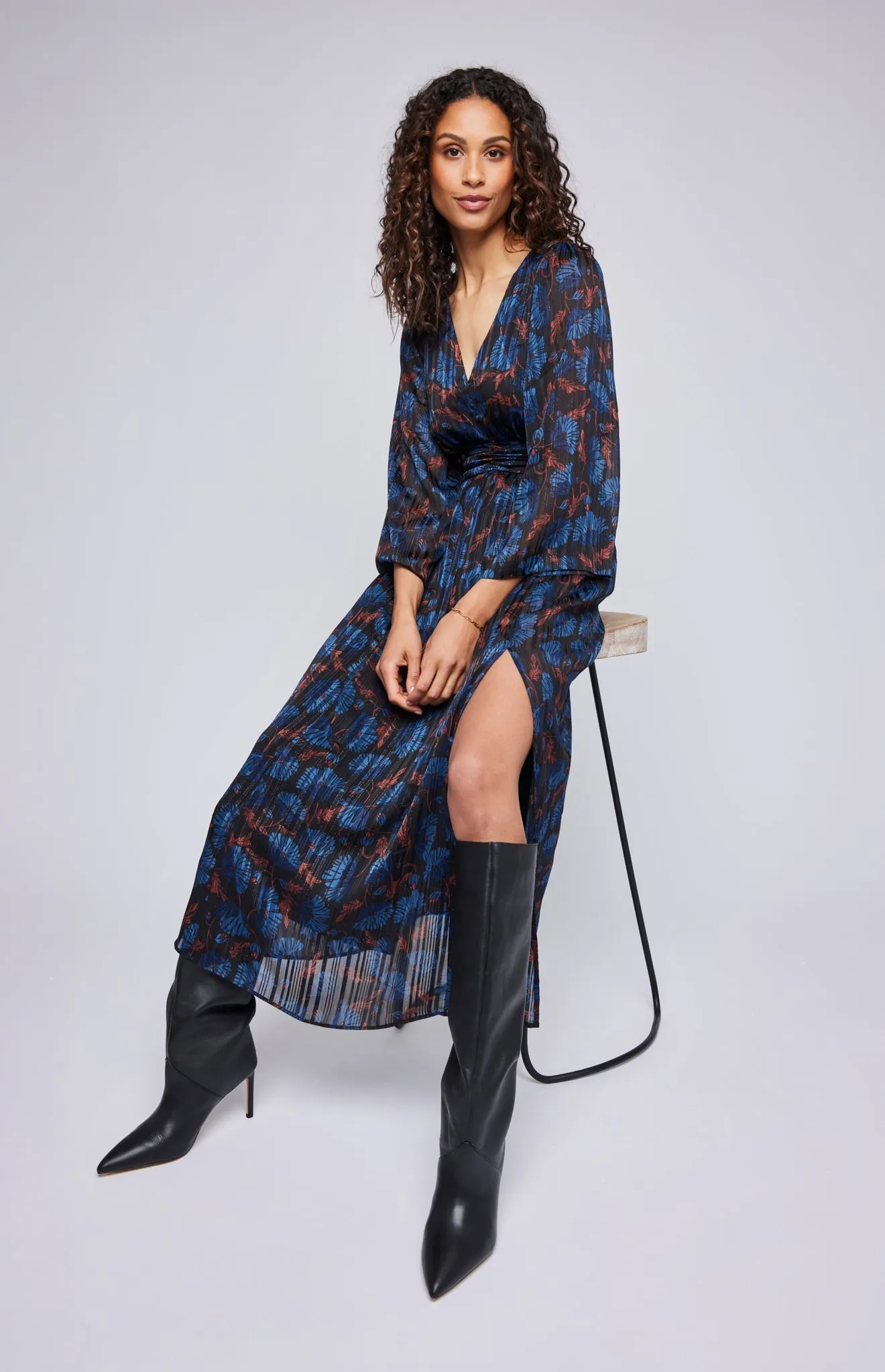 Fabienne Floral Midi Dress sold by Gentle Fawn product image thumbnail 2