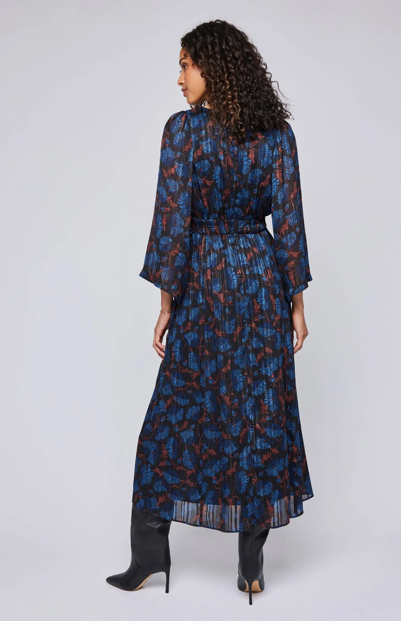 Fabienne Floral Midi Dress sold by Gentle Fawn product image thumbnail 4
