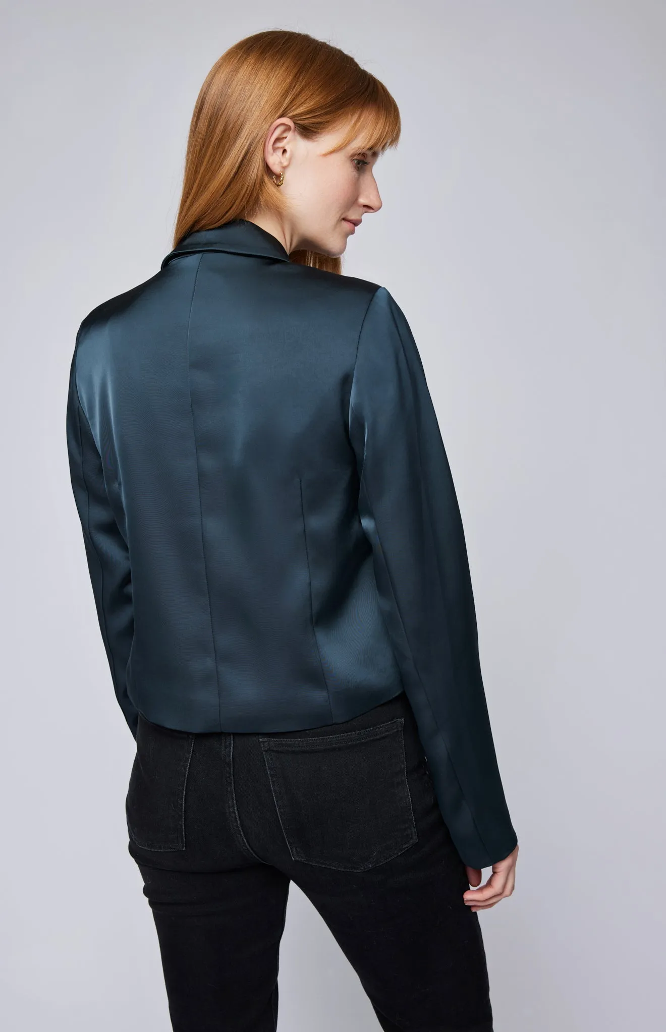 Natalie Satin Blazer sold by Gentle Fawn product image thumbnail 3