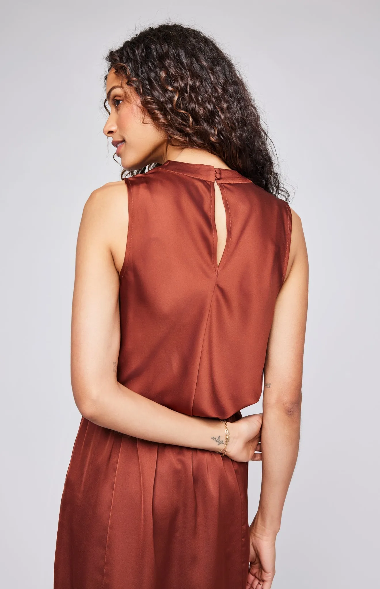 Maya Satin Tank sold by Gentle Fawn product image thumbnail 2